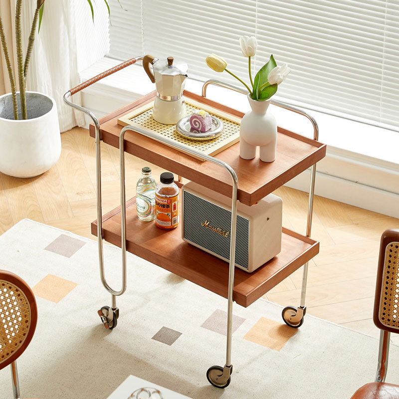 รถเข็นไม้เนื้อแข็งขนาดเล็กสำหร - Tables บทวิจารณ์และราคา