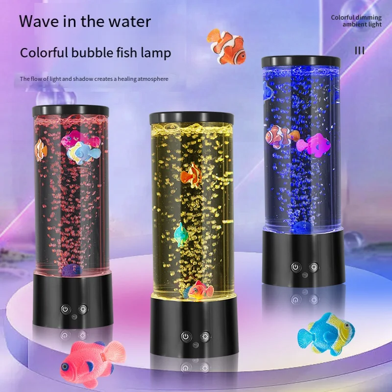โคมไฟ LED รูปปลาไฟกลางคืนสร้าง - Floating Nightstand With Led Light บทวิจารณ์และราคา