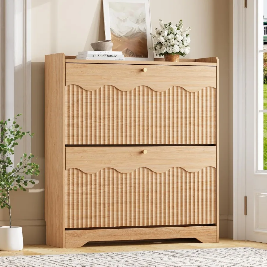 ตู้เก็บรองเท้าดีไซน์ทันสมัย พร - Shoe Rack Cabinet Narrow Entryway บทวิจารณ์และราคา