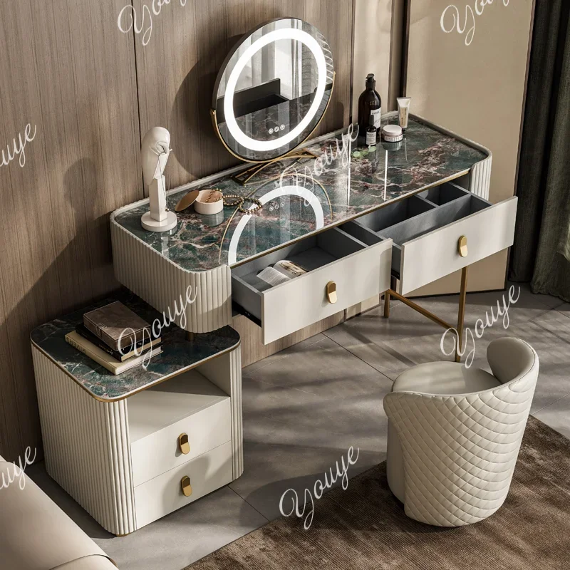 โต๊ะเครื่องแป้งกระจก B3 XM พร้ - Dressing Table Vanity With Lighted Mirror บทวิจารณ์และราคา